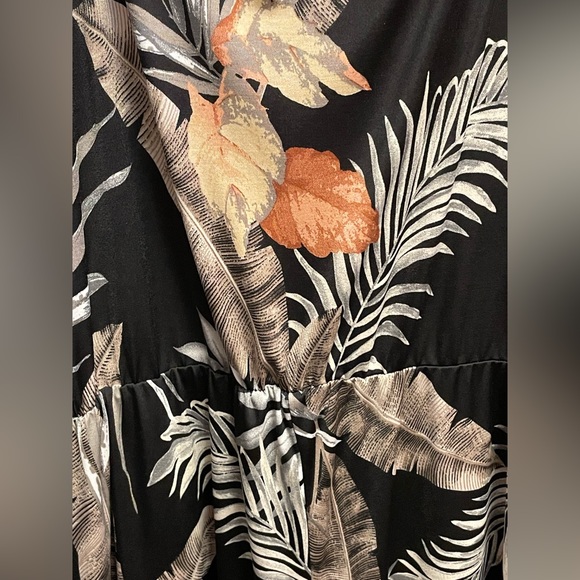 VGUC Veronica Tropical Print Jumpsuit (Size: Small) - Picture 8 of 8